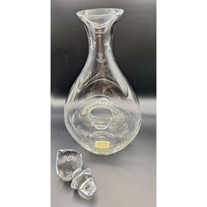 LENOX TUSCANY CLASSIC WINE CRYSTAL DECANTER WITH STOPPER 32 Oz